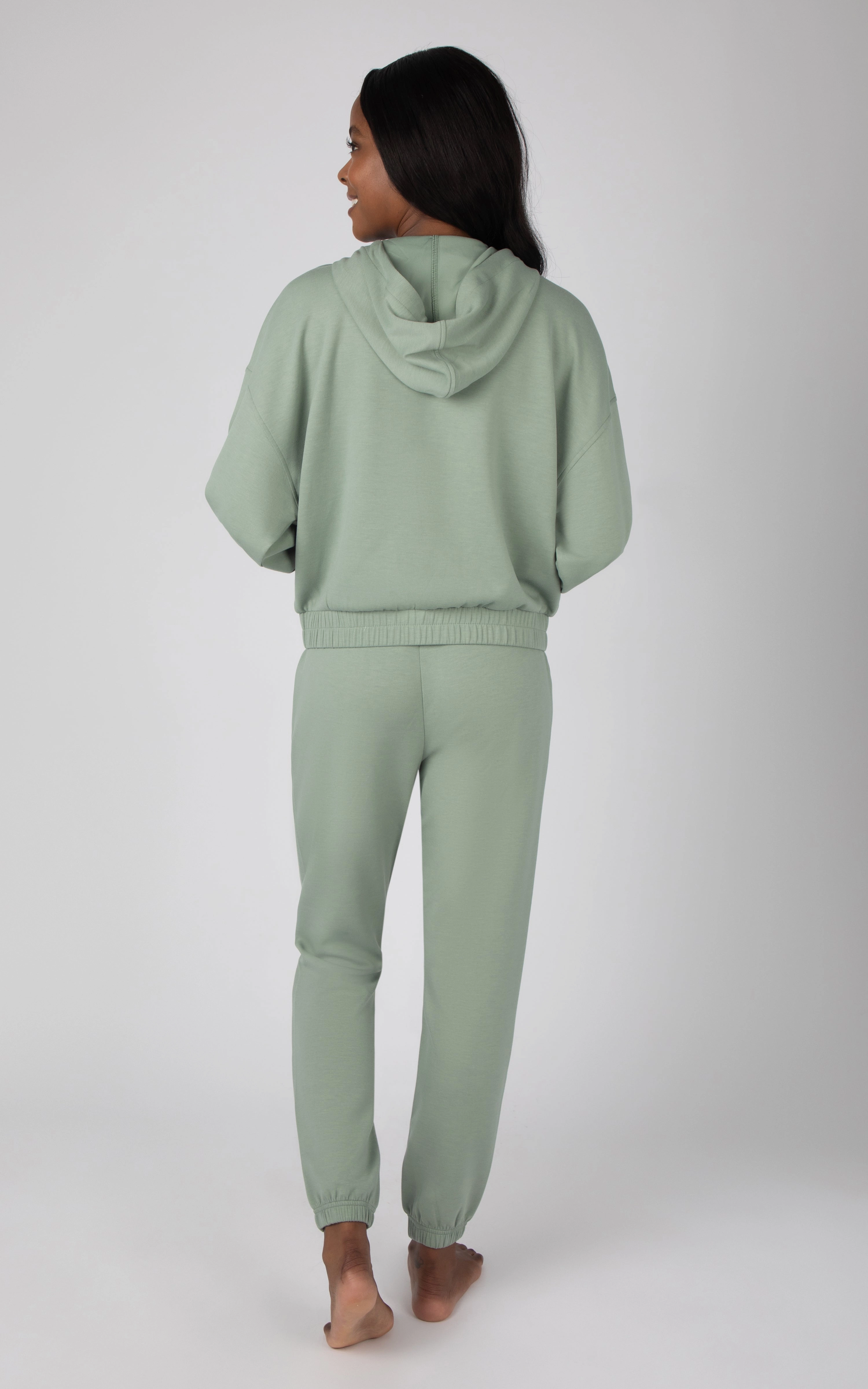2 PC Softlite Hoodie Half Zip and Jogger Set