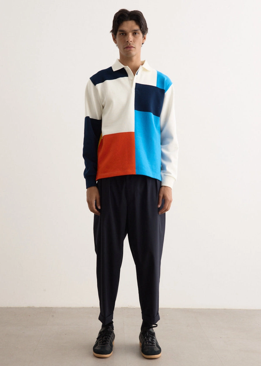 2 Pleats Wool Tropical Pants
