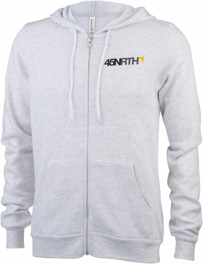 45NRTH Winter Wonder Zip Up Hoodie - Unisex Ash 2X-Large