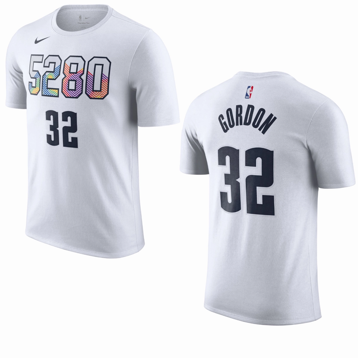 #32 Aaron Gordon 2024-25 Nuggets City Edition Player T-Shirt