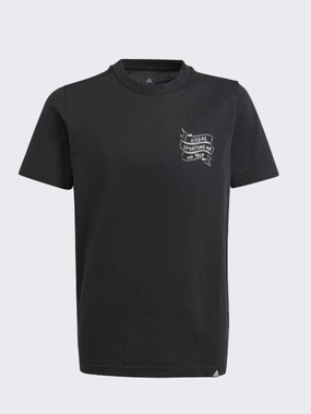 Adidas Brand Love Graphic Sportswear T-Shirt Black