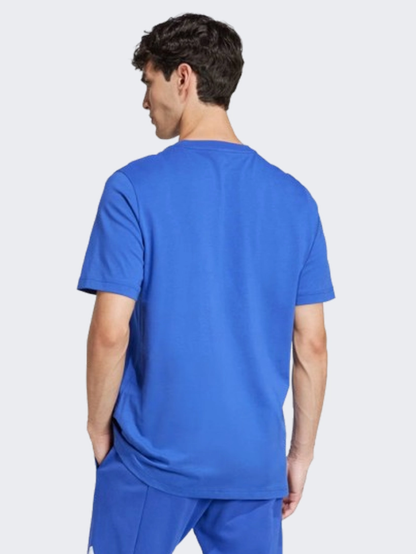 Adidas Future Icons Badge Of Sport Men Sportswear T-Shirt Semi Blue/Black