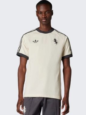 Adidas Juventus Og 3 Stripes Men Football T-Shirt Wonder White