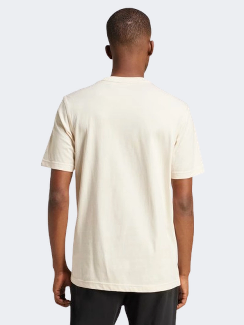 Adidas Trefoil Essentials Men Original T-Shirt Wonder White