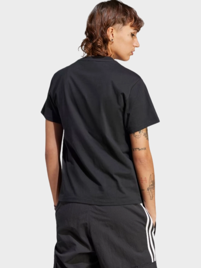 Adidas Zebra Animal Women Original T-Shirt Black