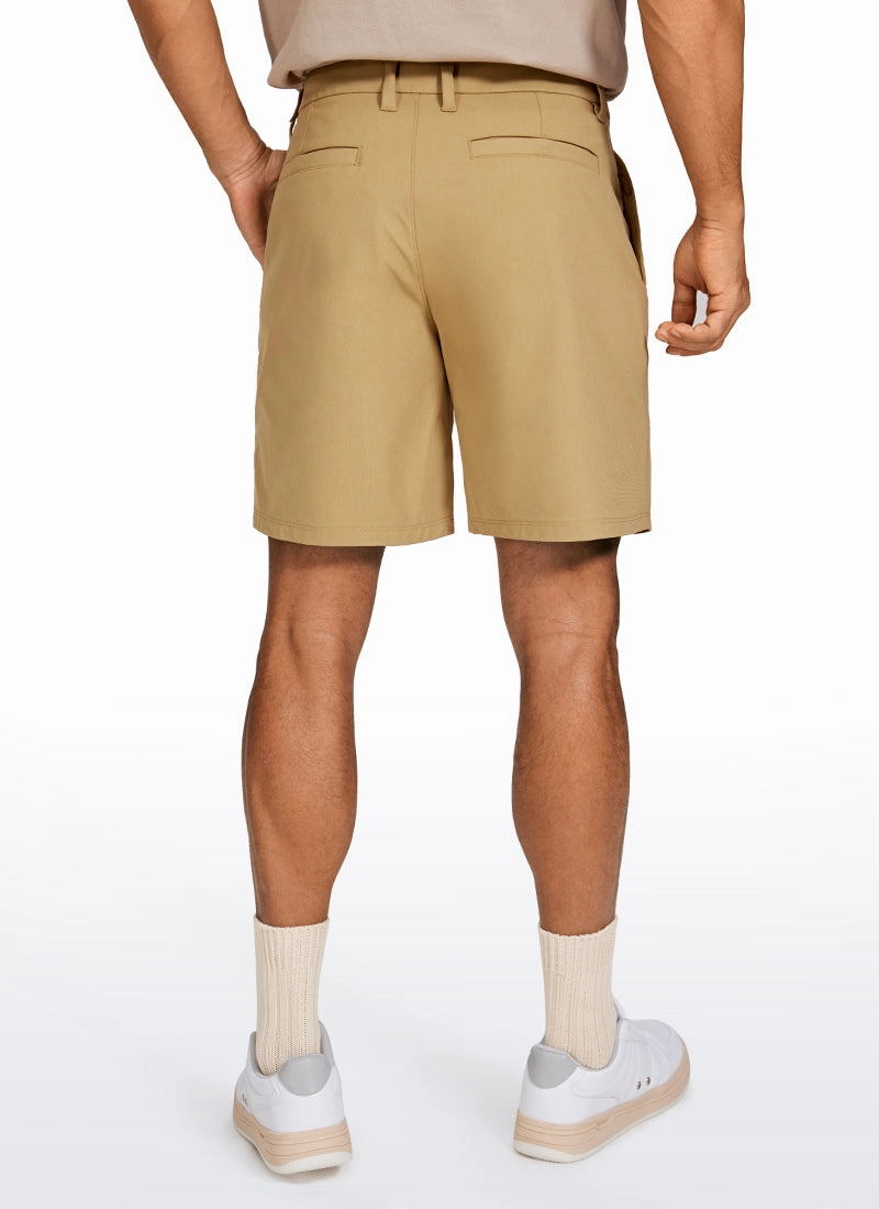 All-Day Comfy Golf Shorts with Pockets 7''