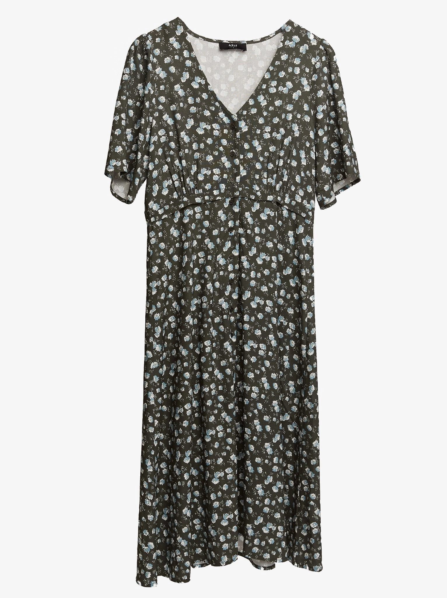 Amelia Button Front Dress