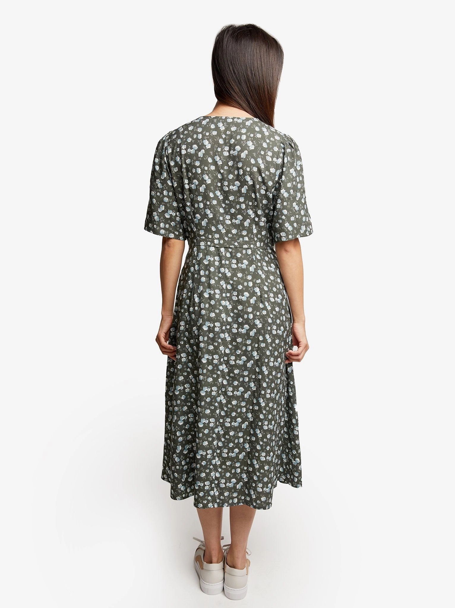 Amelia Button Front Dress