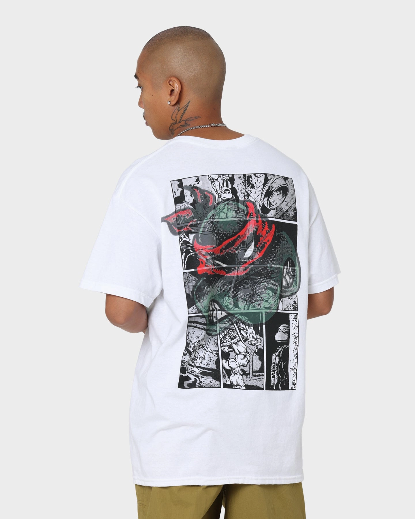 American Thrift American Thrift x Teenage Mutant Ninja Turtles Comic Book T-Shirt White
