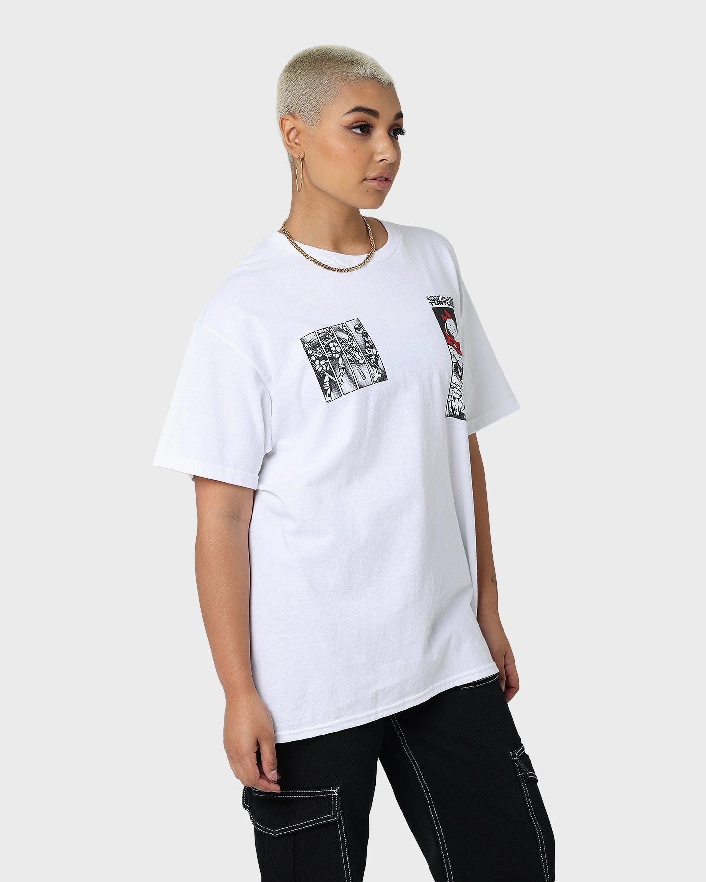 American Thrift American Thrift x Teenage Mutant Ninja Turtles Comic Book T-Shirt White