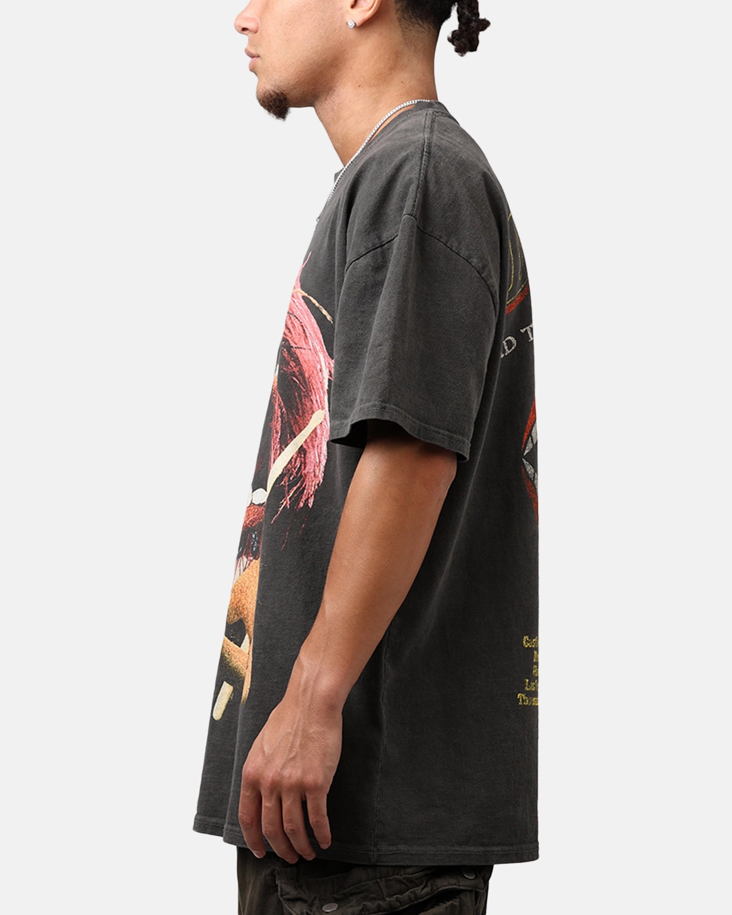 American Thrift Disney The Muppets Animal Heavyweight T-Shirt Black Wash