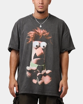 American Thrift Disney The Muppets Beaker Heavyweight T-Shirt Black Wash