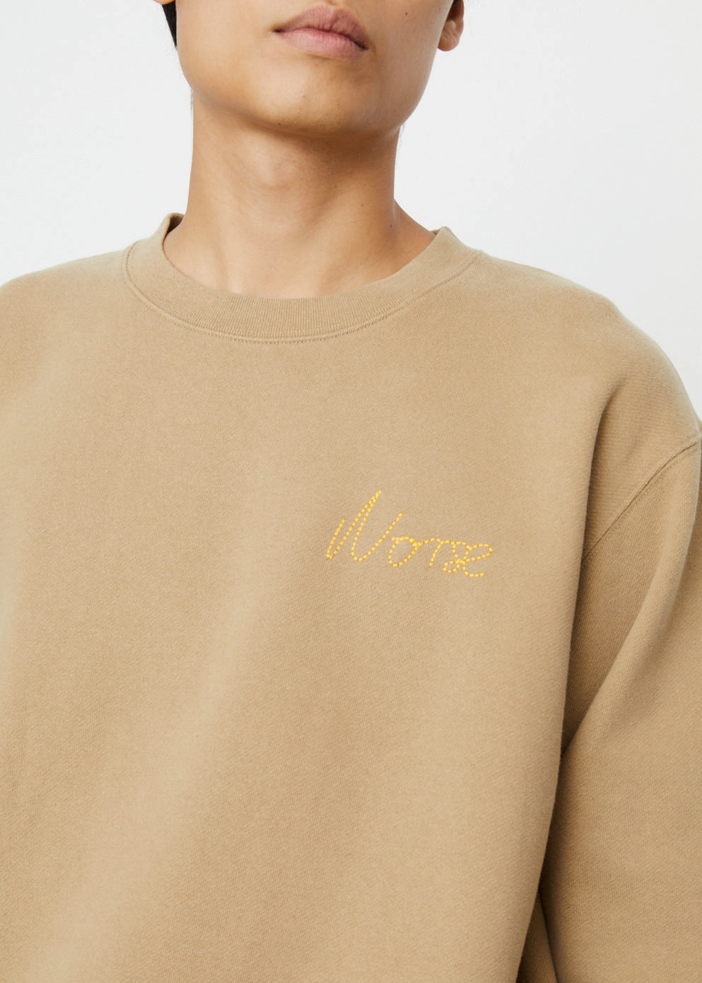 Arne Chain Stitch Logo Sweatshirt