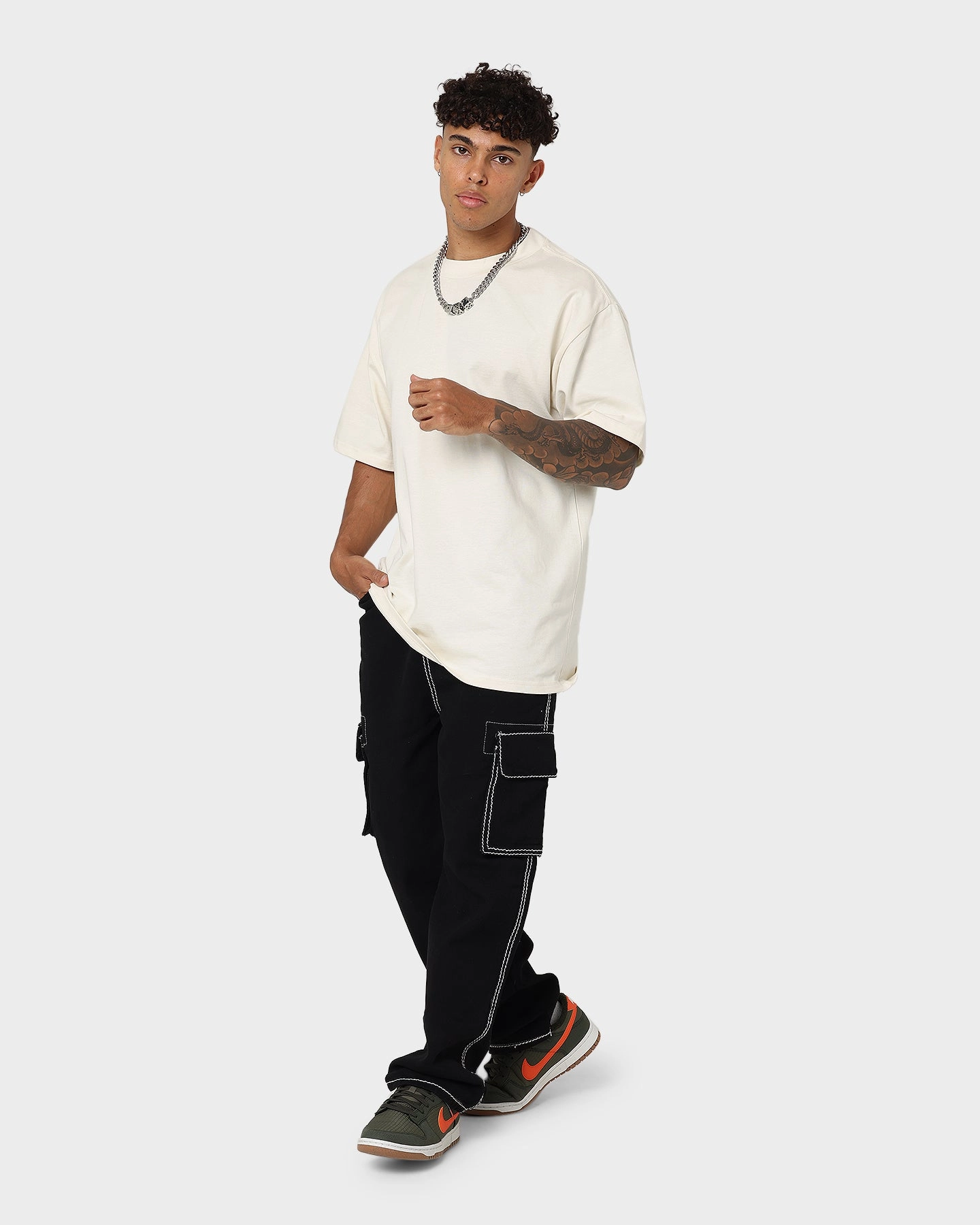 AS Colour Heavy T-Shirt Ecru