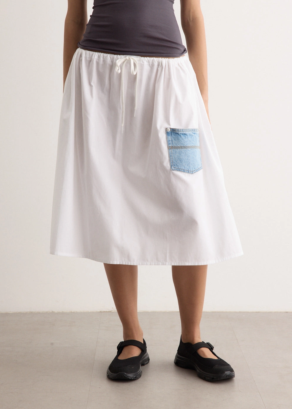Baggy Midi Skirt