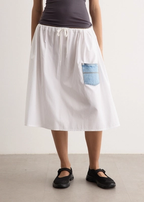 Baggy Midi Skirt