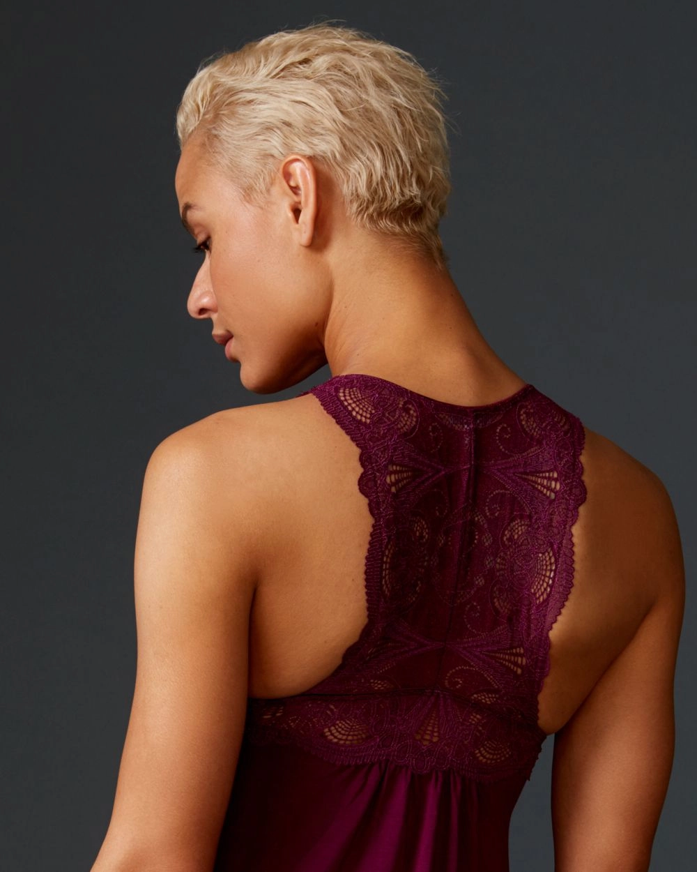 Belle Epoque Lace T-Back Chemise
