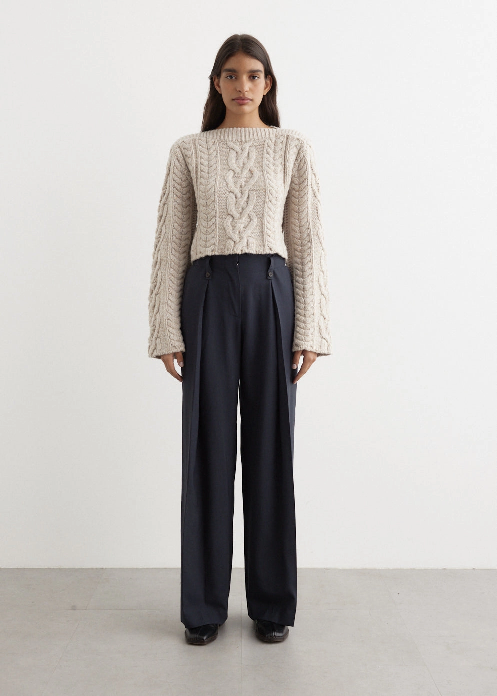Belt Loop Point Trousers