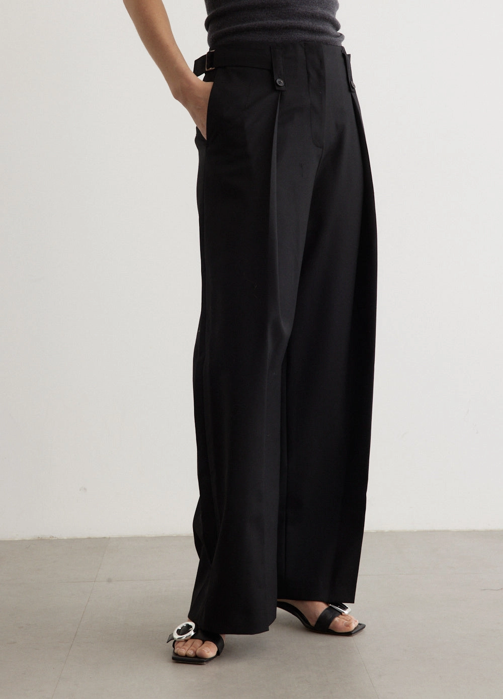 Belt Loop Point Trousers