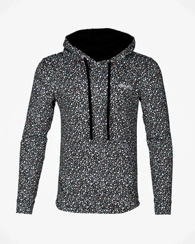 Black Stained Glass Golf Hoodie