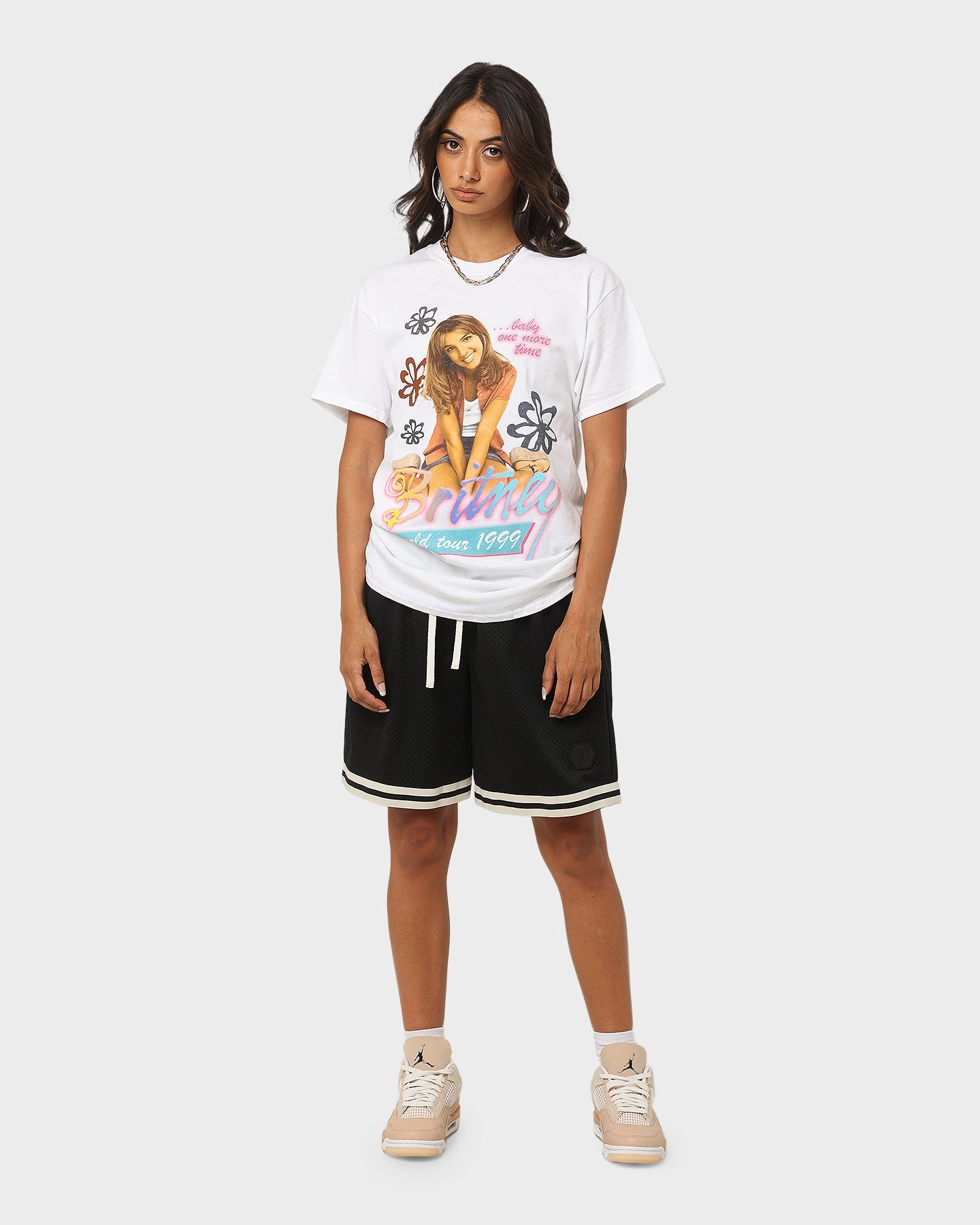 Britney Spears Retro Tour T-Shirt White