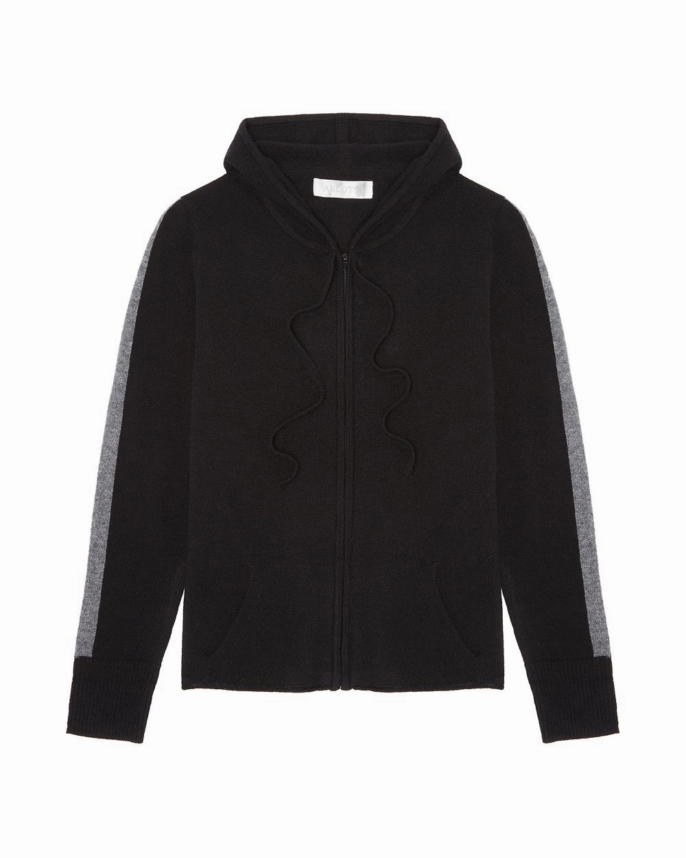 Cashmere Racer Stripe Hoodie