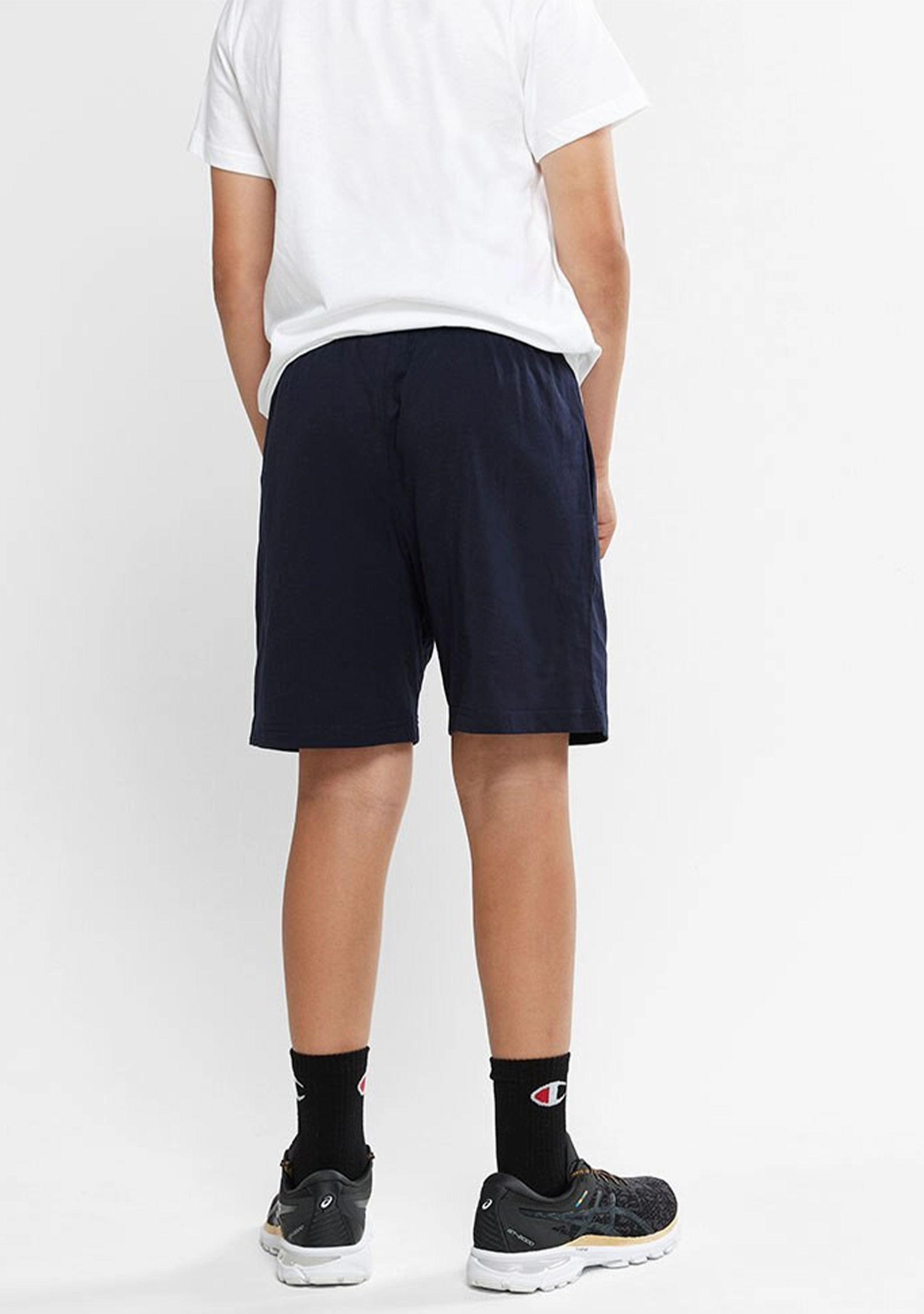 Champion Junior Script Jersey Shorts Black