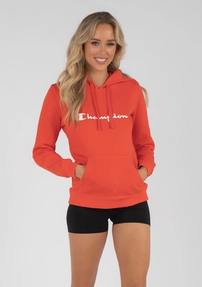 Champion Women’s Script Hoodie Red Sheeran
