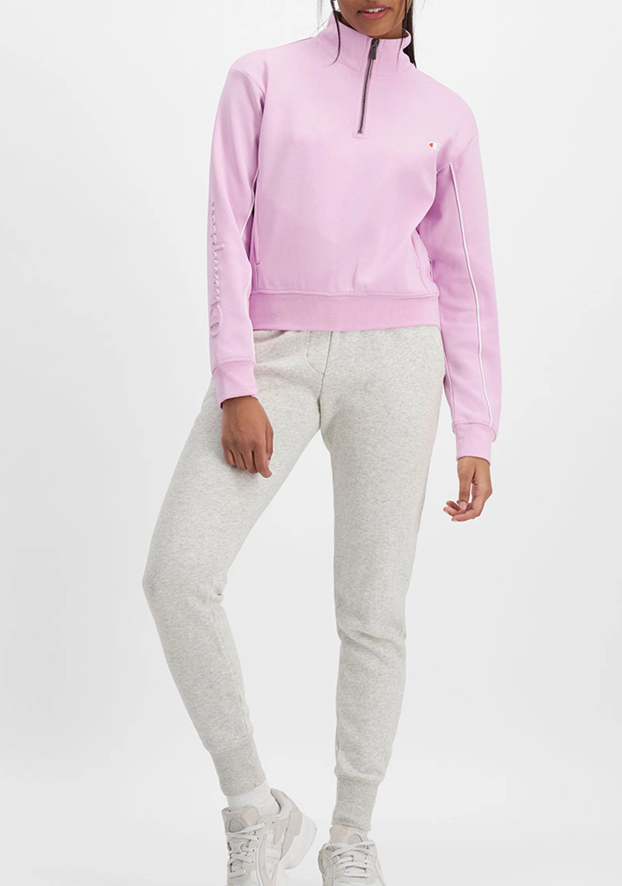 Champion Womens Rochester Athletic Quarter Zip Crew