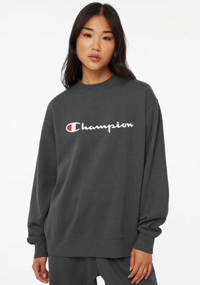 Champion Womens Script Crew