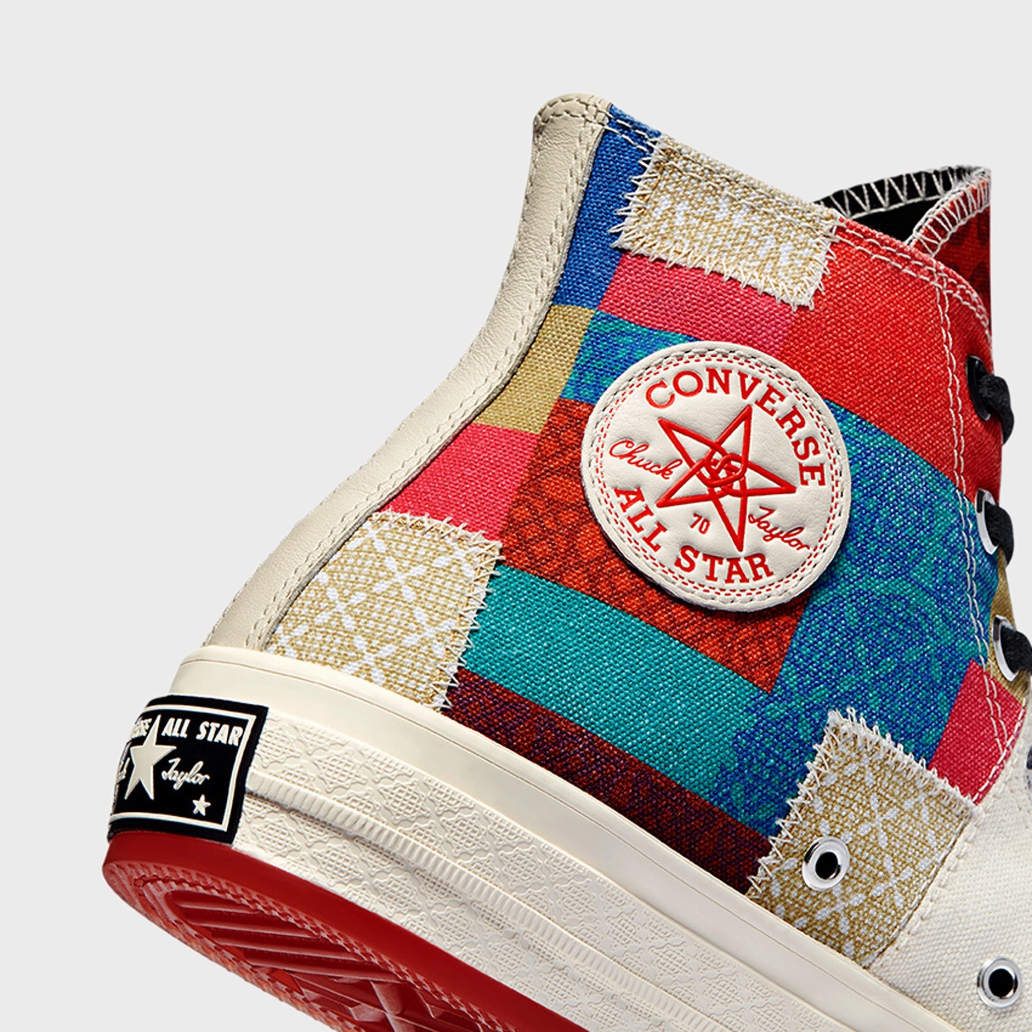 Converse CNY Chuck 70 Hi Egret / Chile Red
