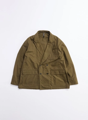 Cordura Canvas Soft Work Double Breasted Blazer