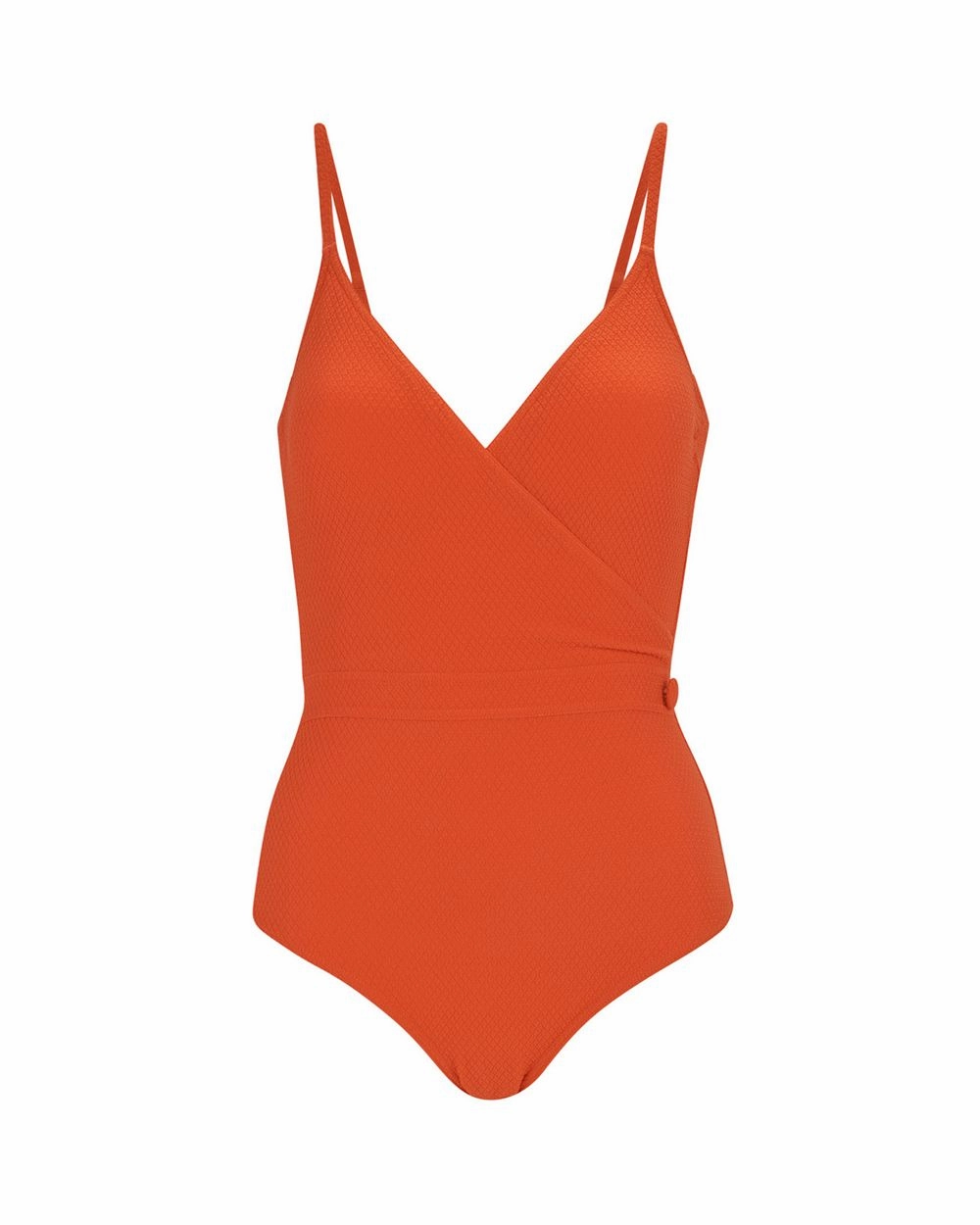 Crossover One Piece Swimsuit
