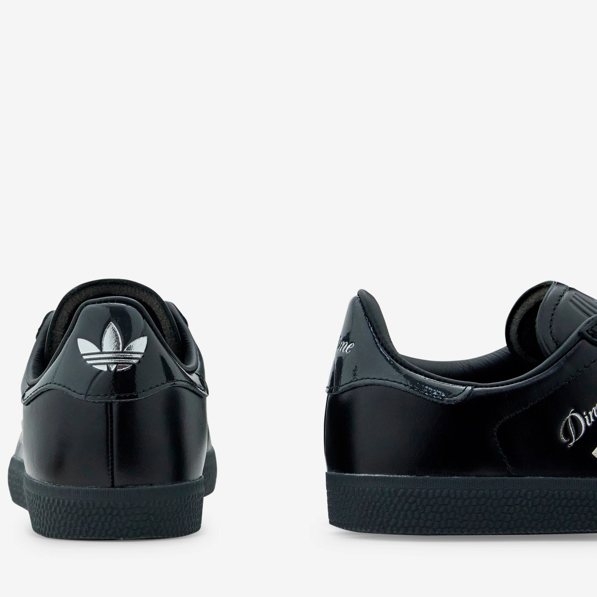 Dime x Gazelle ADV Core Black | Silver Metallic | Carbon