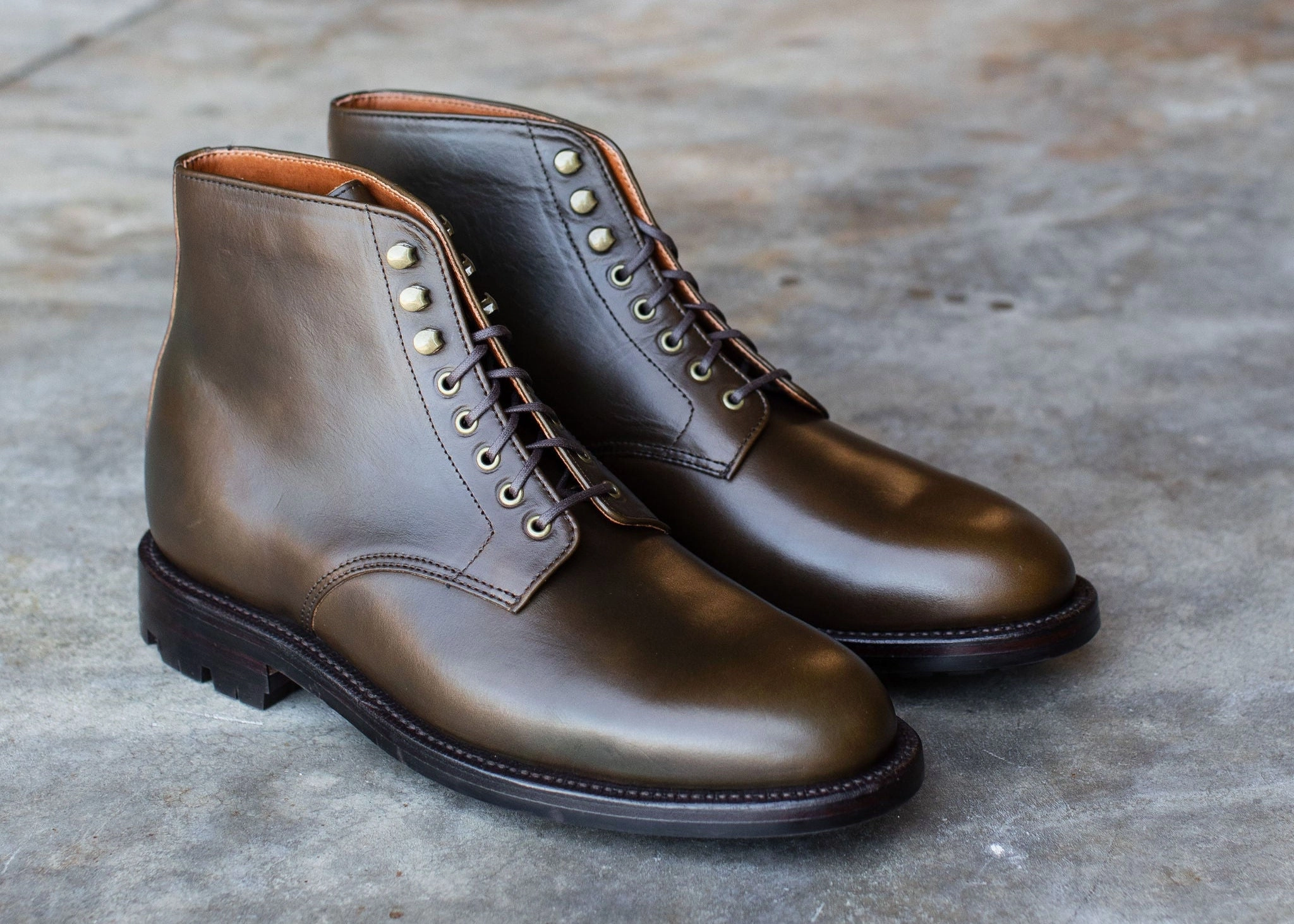 Edward Boot Dark Olive Chromexcel