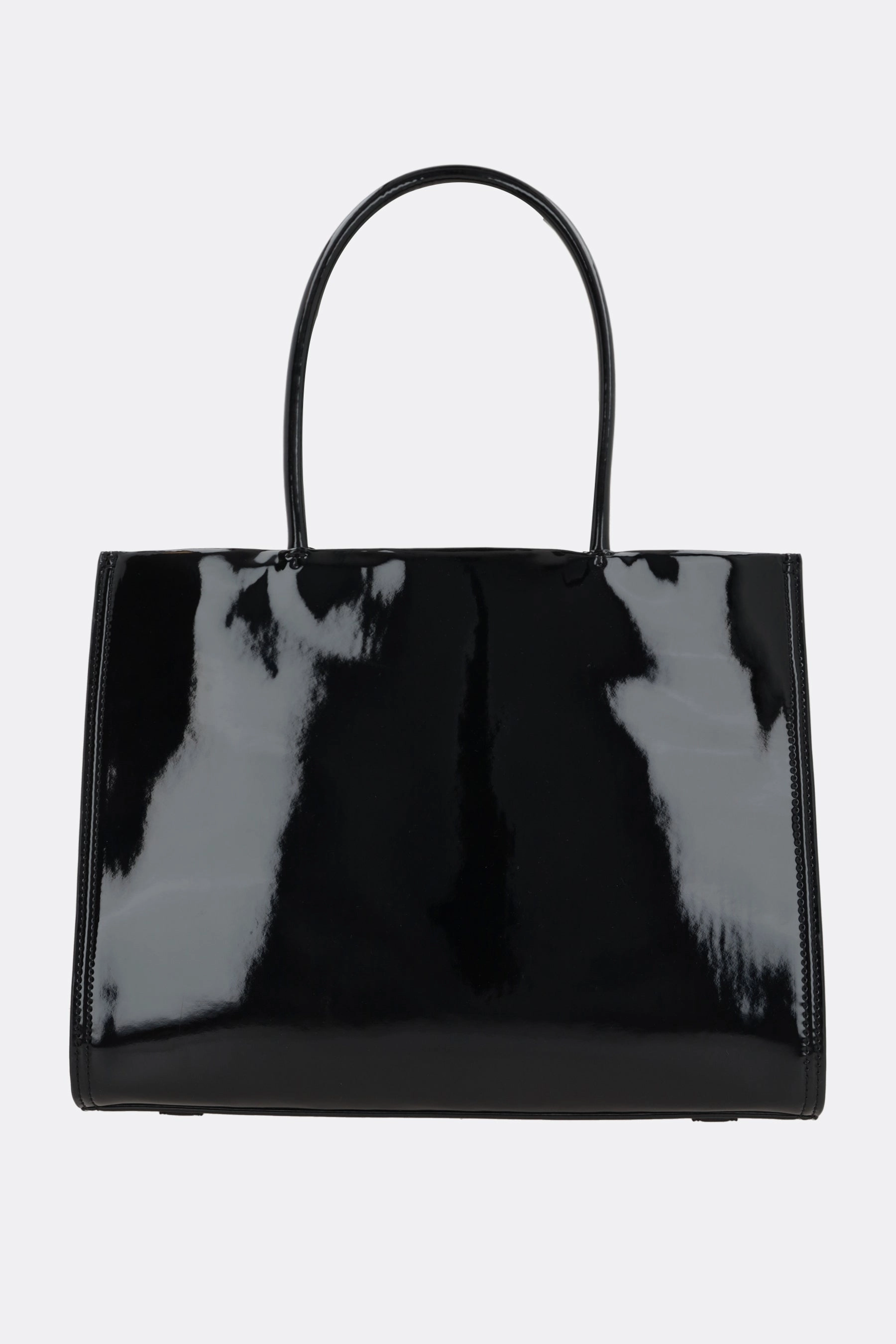Ella Bio Patent small tote bag