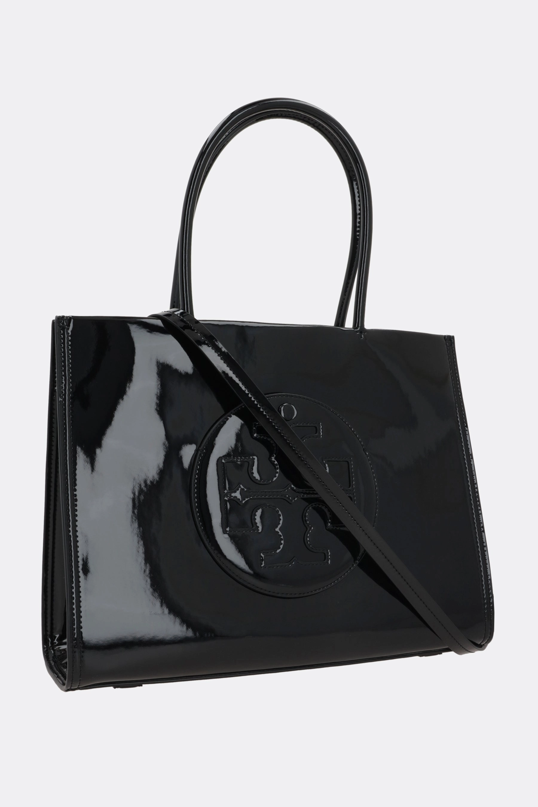 Ella Bio Patent small tote bag