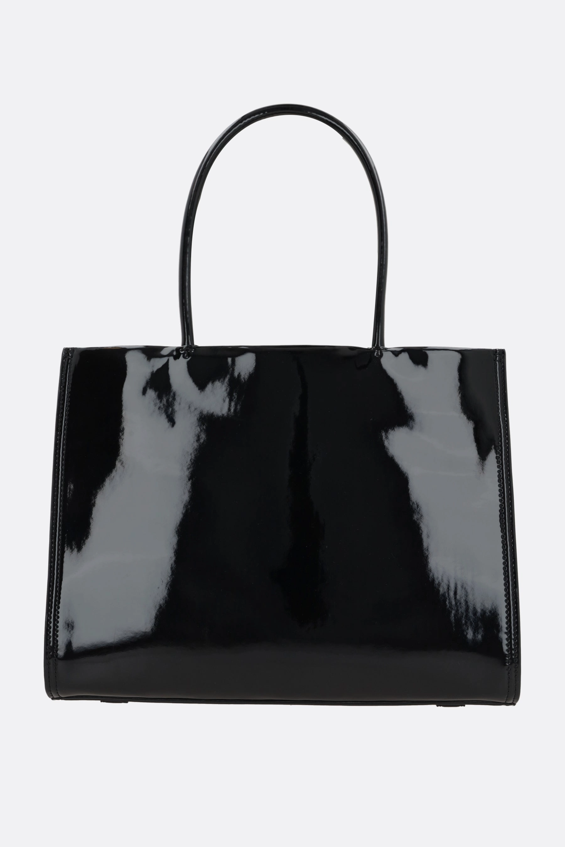 Ella Bio Patent small tote bag