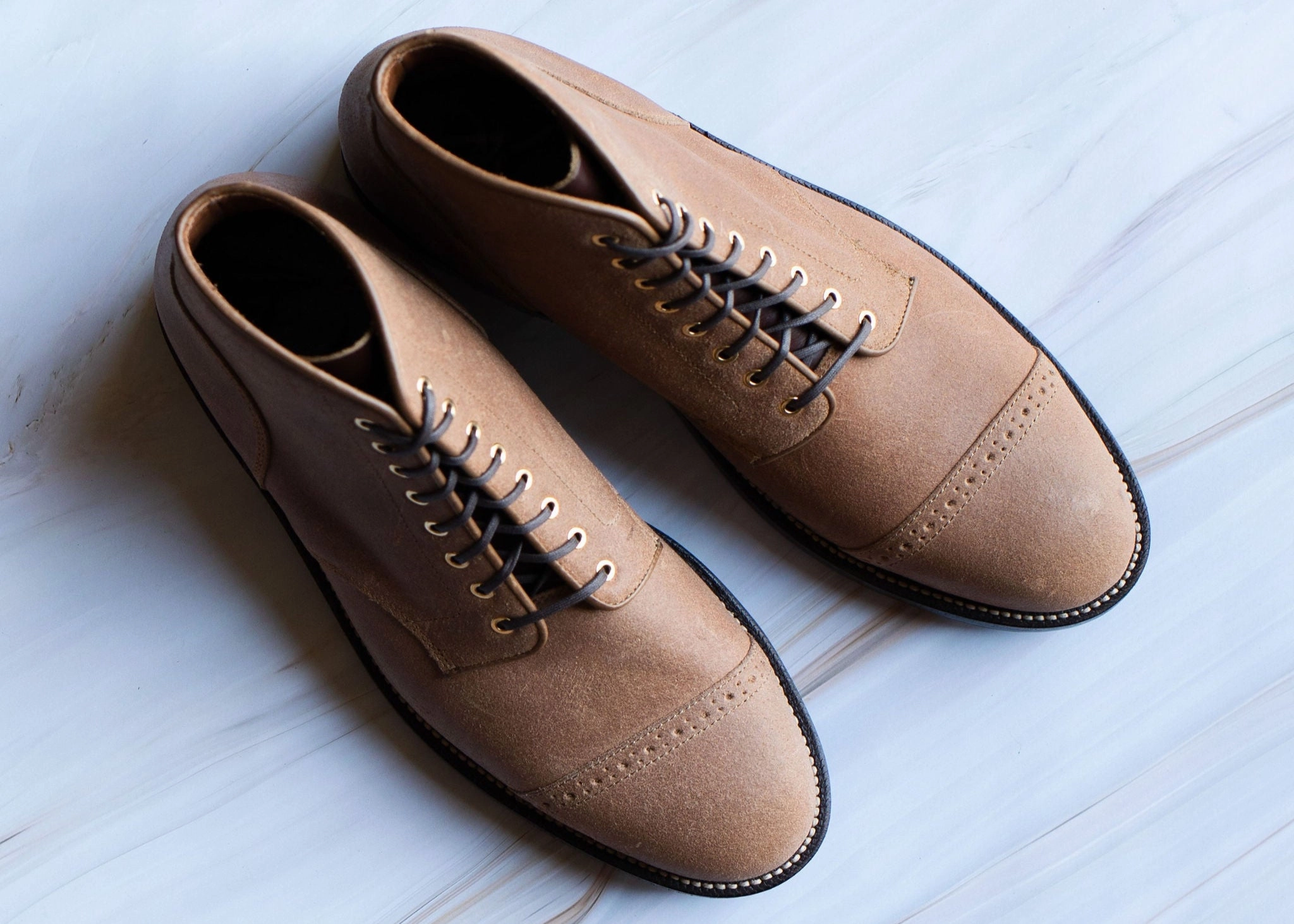 Garrison Boot Natural Waxed Commander