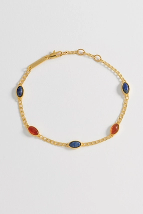 Gemstone Chain Bracelet