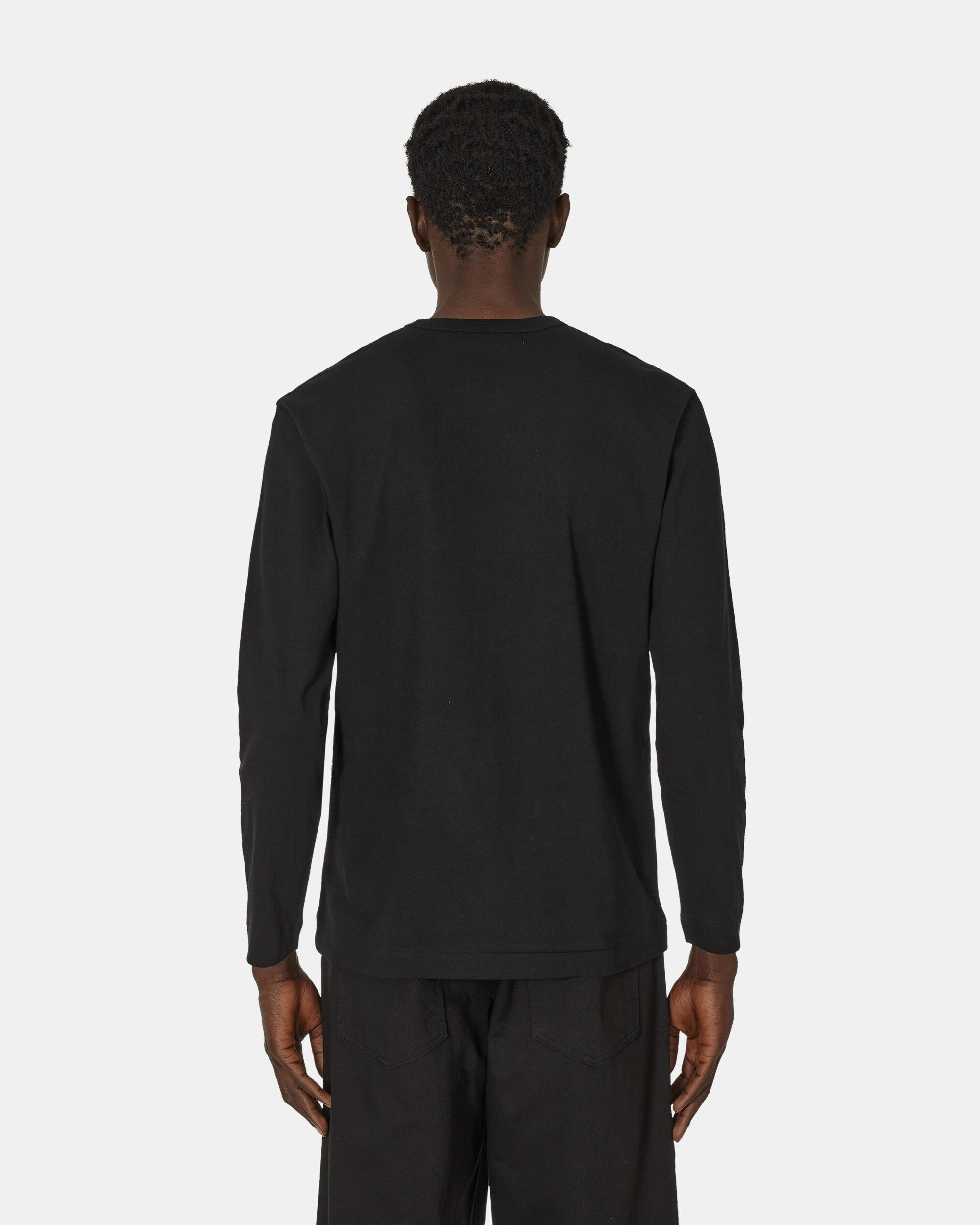 Heart Longsleeve T-Shirt Black