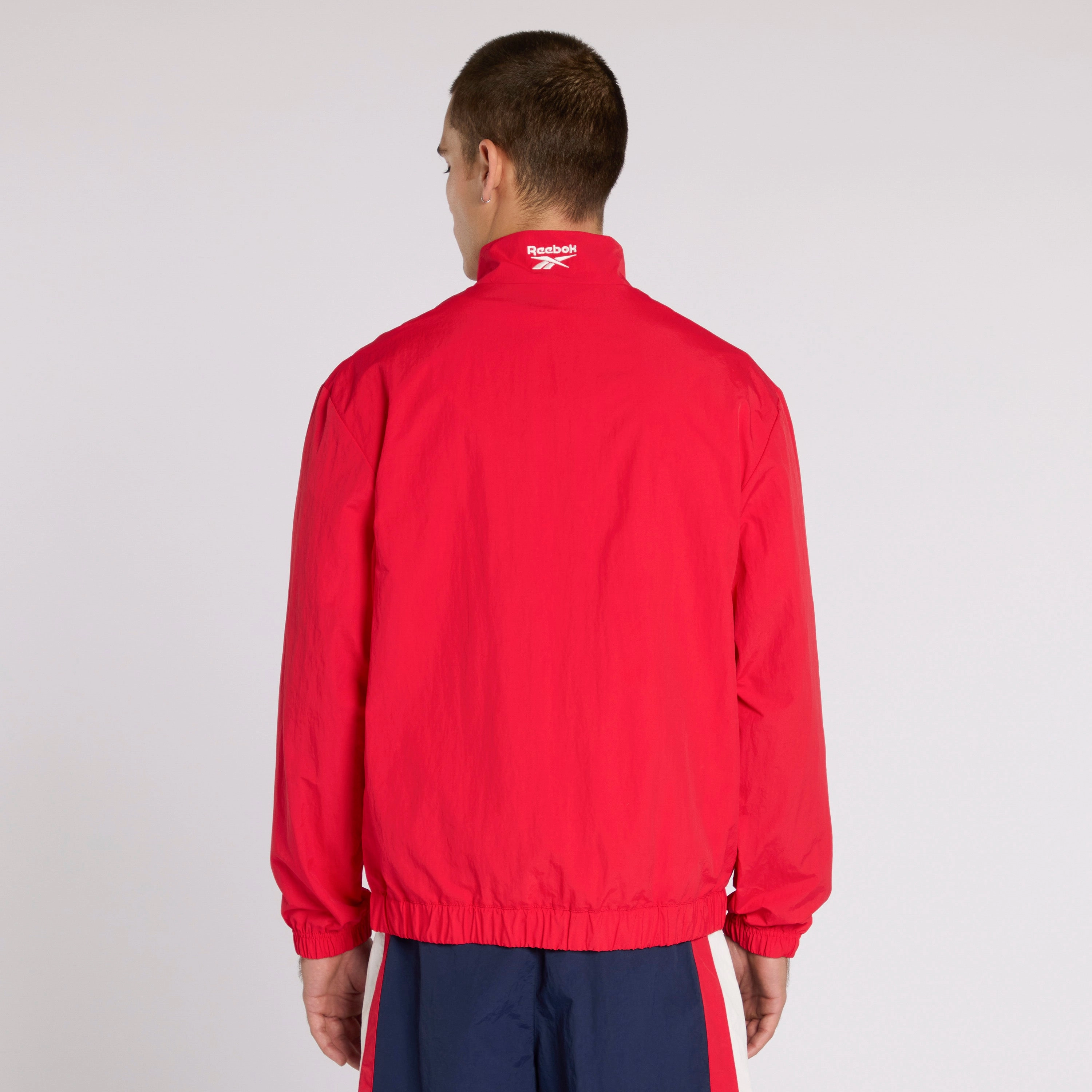Ivy League Woven 1/4 Zip Vector Red