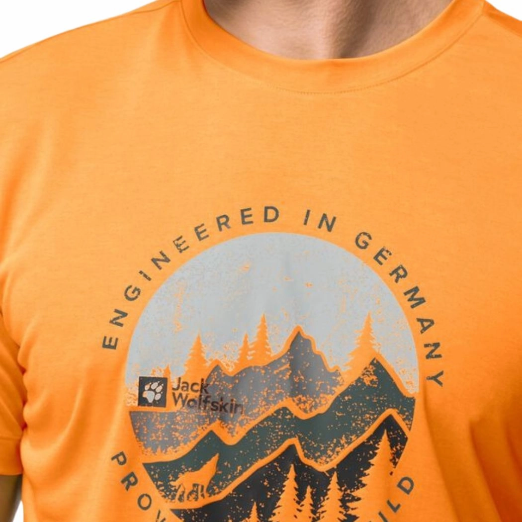 jack wolfskin Hiking Short Sleeve Men's Tee