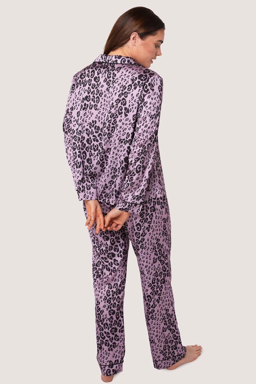 Kaylee Animal Print Pyjama Set, Size UK 8