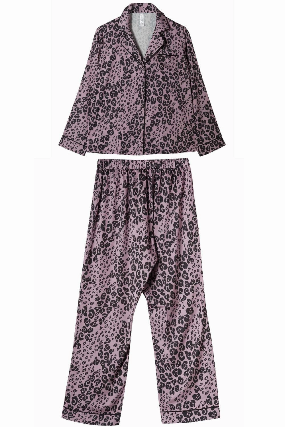 Kaylee Animal Print Pyjama Set, Size UK 8
