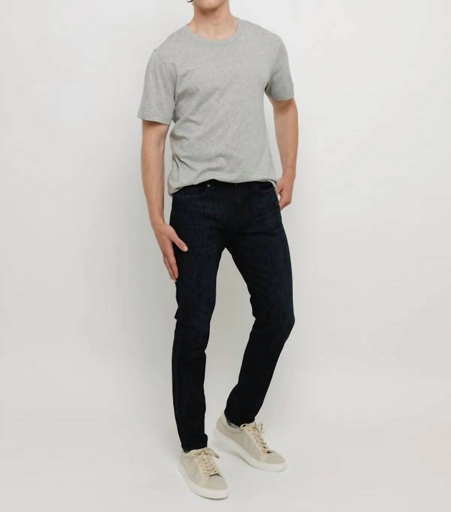 L'homme Slim Mid-Rise Jeans In Tudor