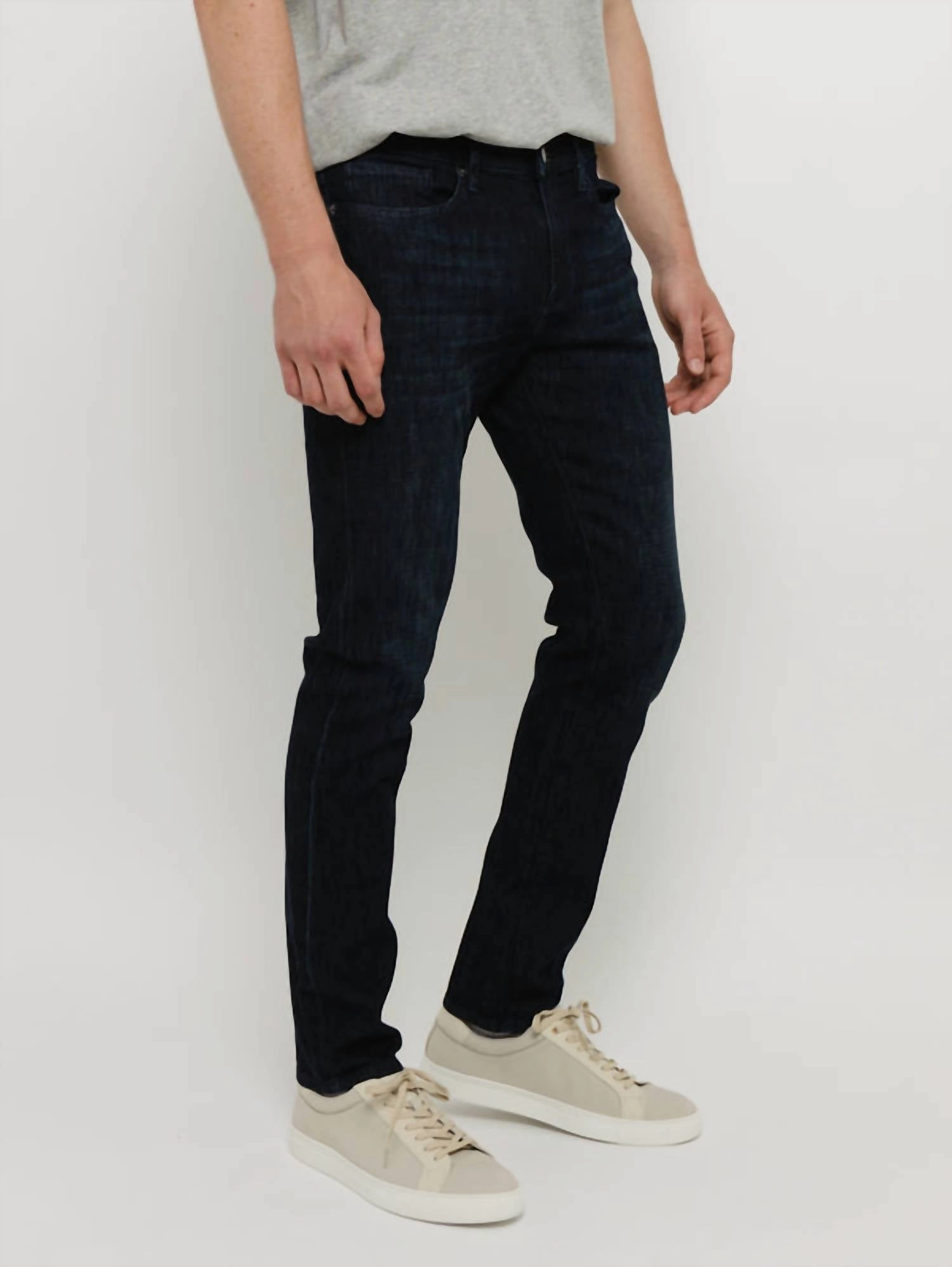L'homme Slim Mid-Rise Jeans In Tudor