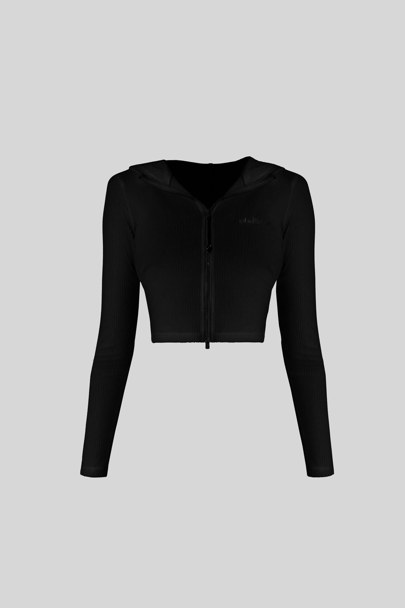 Lorraine Ribbed Jacket - Black