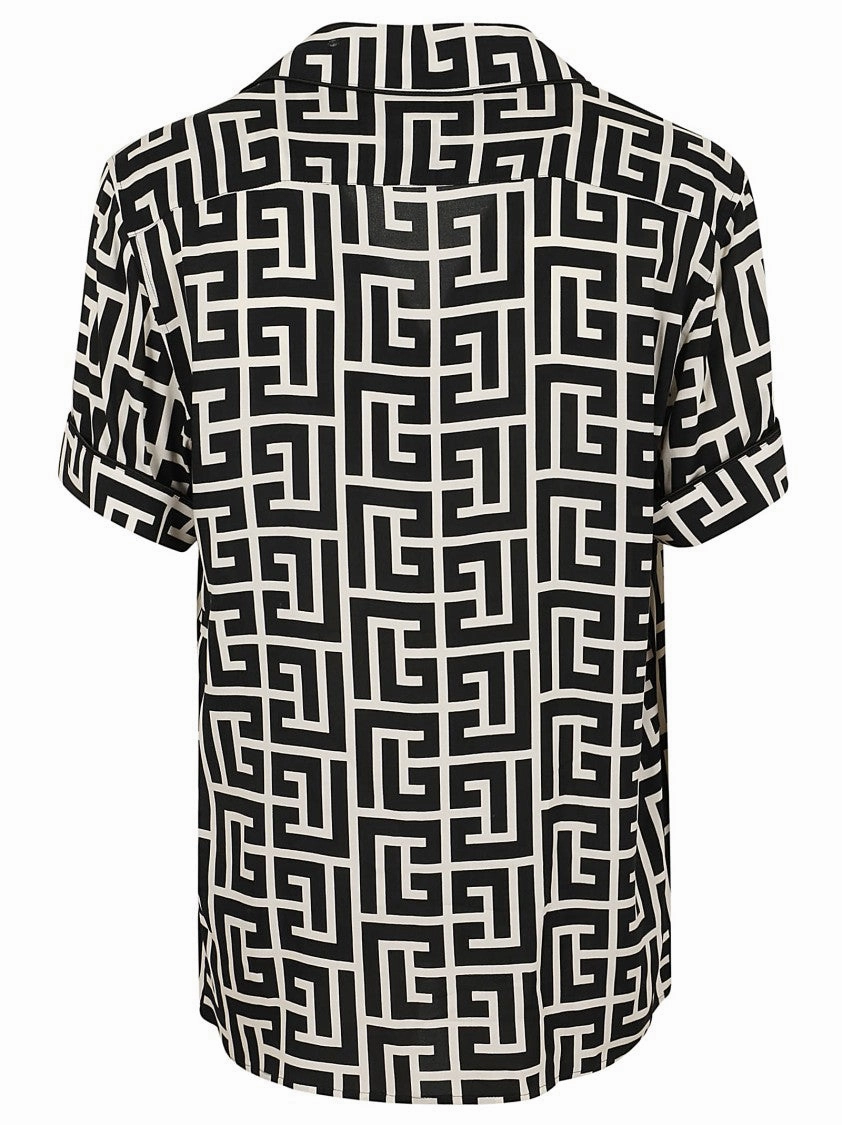 Macro Monogram Ss Pyjama Shirt