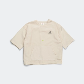 Made In USA Woven Track Top - Sandstone